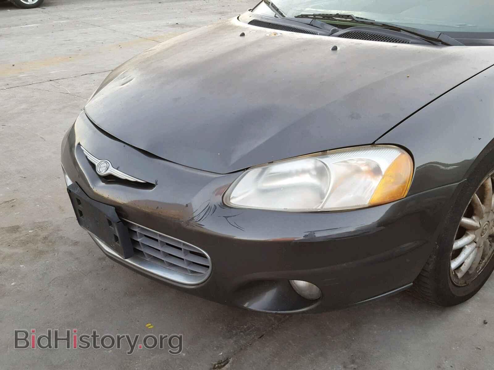 2001 CHRYSLER SEBRING - VIN: 1C3EL55U31N593237 - Фото 9