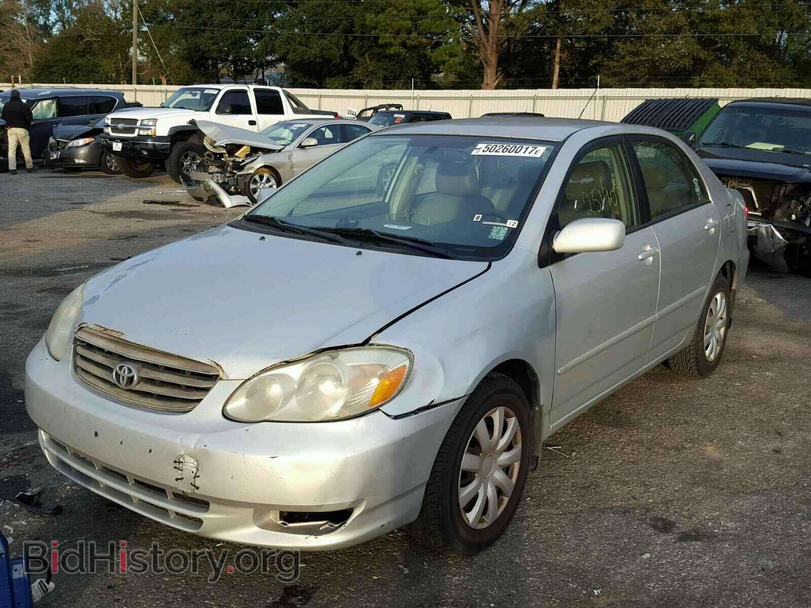 2003 TOYOTA COROLLA - VIN: 1NXBR32E23Z120531 - Фото 2