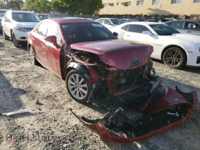 2014 Lexus IS IS 250, red — VIN JTHBF1D28E5036097, Copart