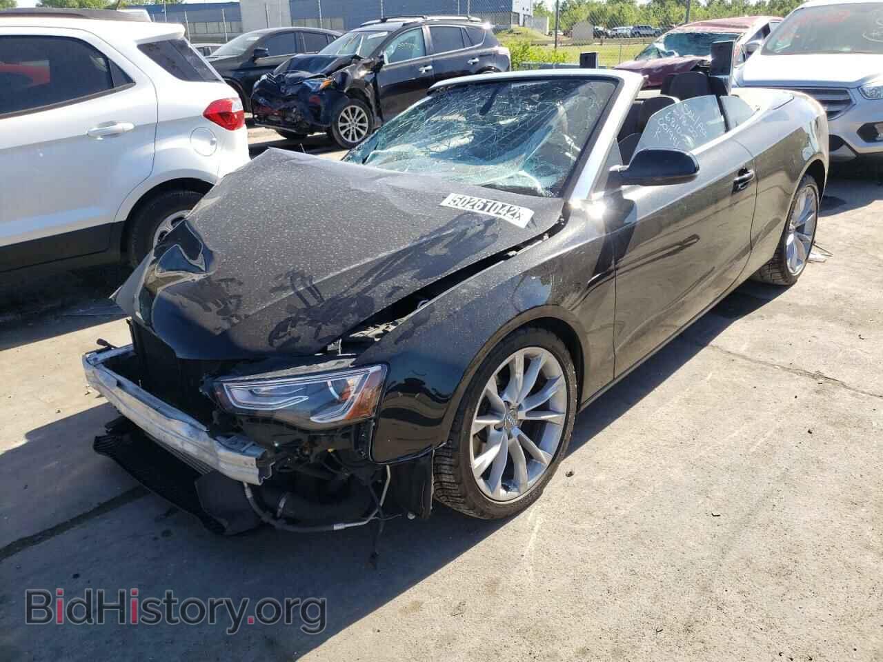 2013 AUDI A5 - VIN: WAULFAFH3DN001941 - Фото 2