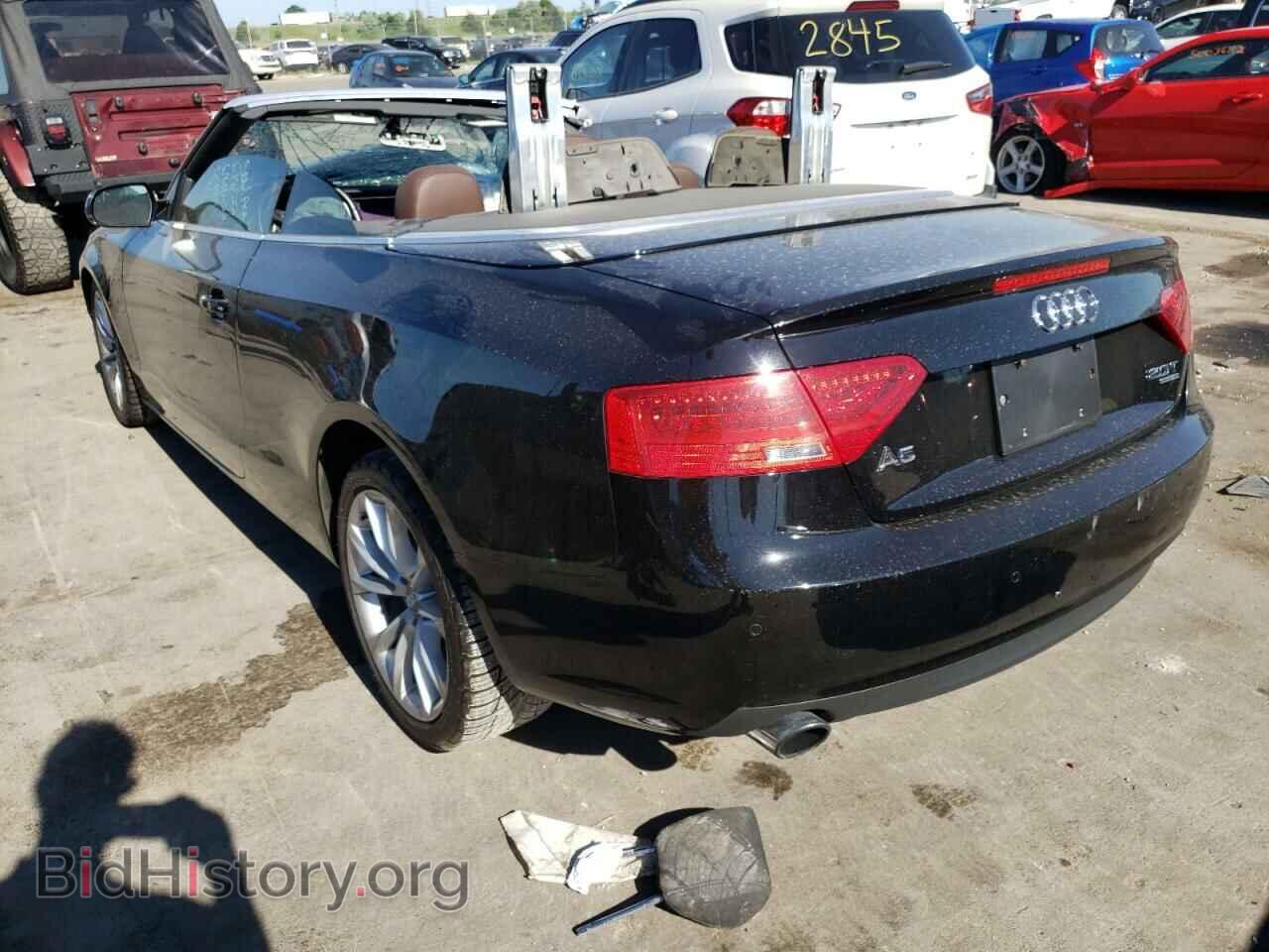 2013 AUDI A5 - VIN: WAULFAFH3DN001941 - Фото 3
