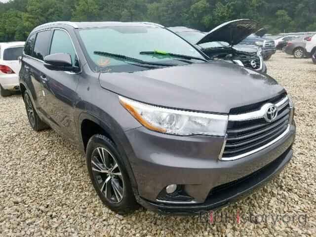 Photo 5TDKKRFH7GS150361 - TOYOTA HIGHLANDER 2016