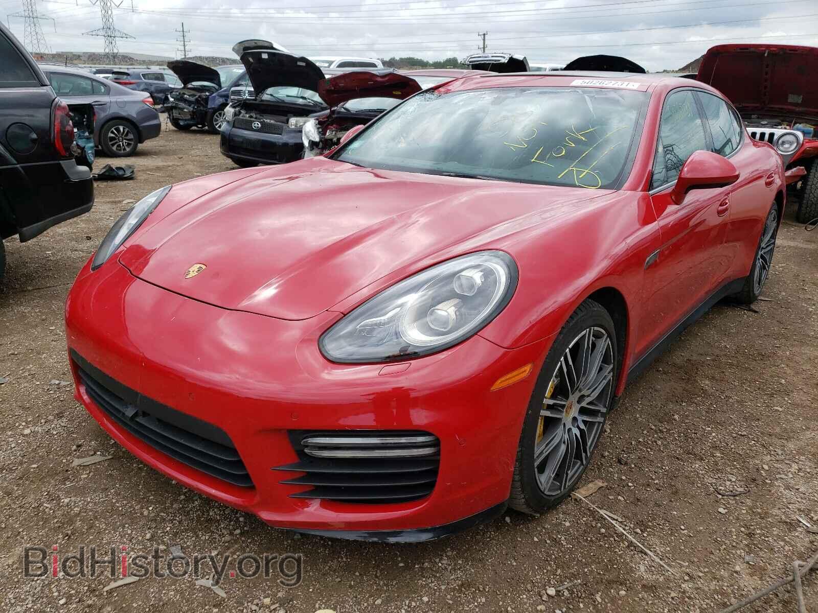 2016 PORSCHE PANAMERA - VIN: WP0AF2A73GL080834 - Фото 2