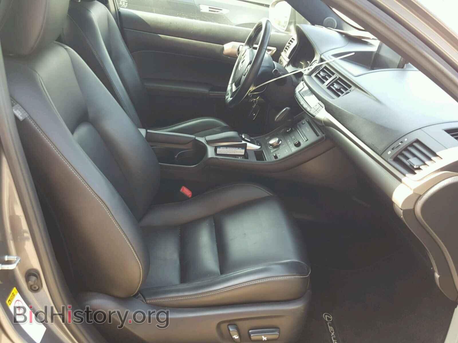 2014 LEXUS CT 200 - VIN: JTHKD5BH7E2174221 - Фото 5