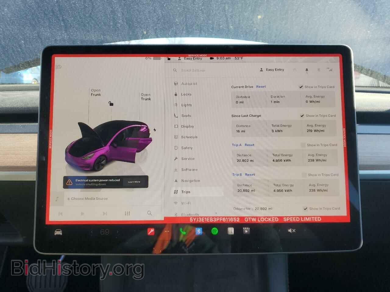 2023 TESLA MODEL 3 - VIN: 5YJ3E1EB3PF611652 - Photo 9