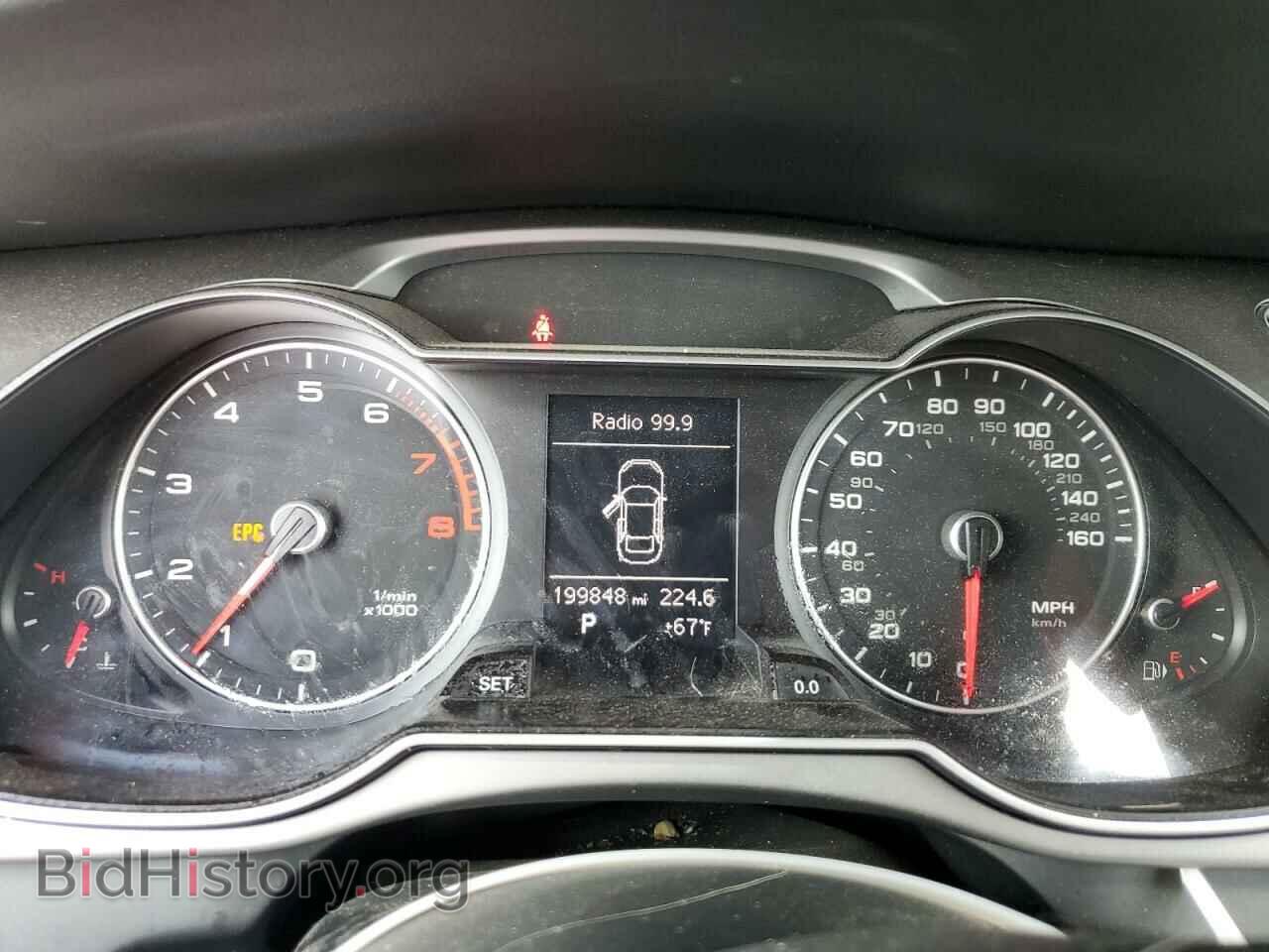 2013 AUDI A4 - VIN: WAUBFAFL4DN003214 - Фото 9