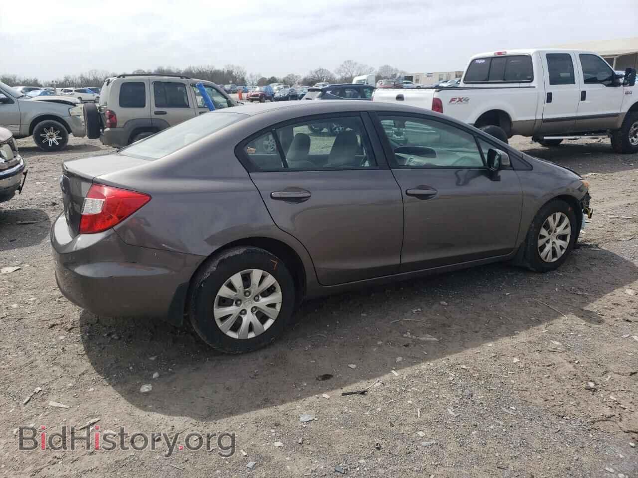2012 HONDA CIVIC - VIN: 19XFB2F52CE078312 - Фото 3