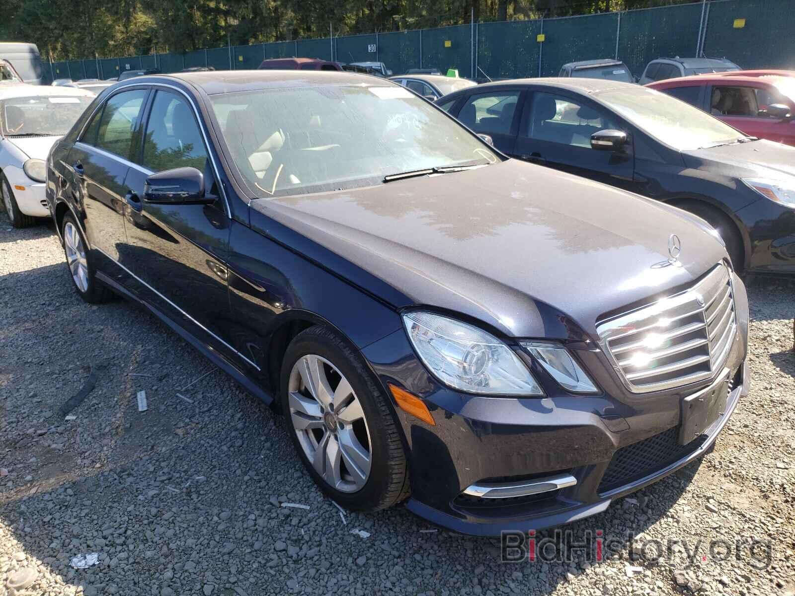 Photo WDDHF2EB3DA725363 - MERCEDES-BENZ E CLASS 2013