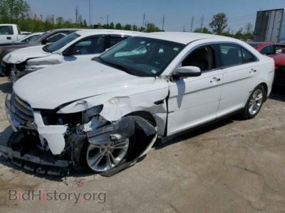2014 Ford TAURUS TAURUS SEL, white — VIN 1FAHP2E85EG108885, Copart