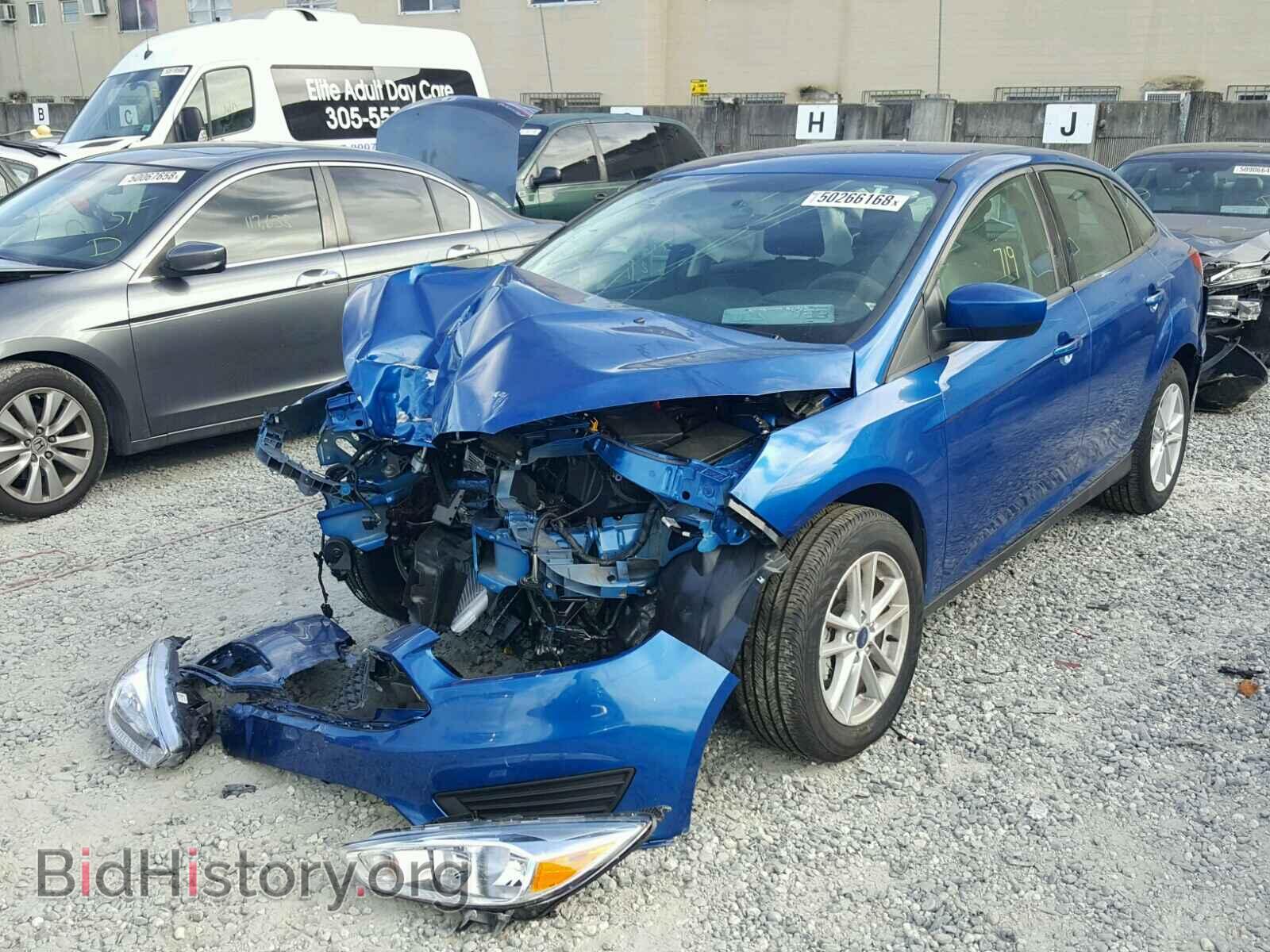 2018 FORD FOCUS - VIN: 1FADP3F2XJL238547 - Фото 2
