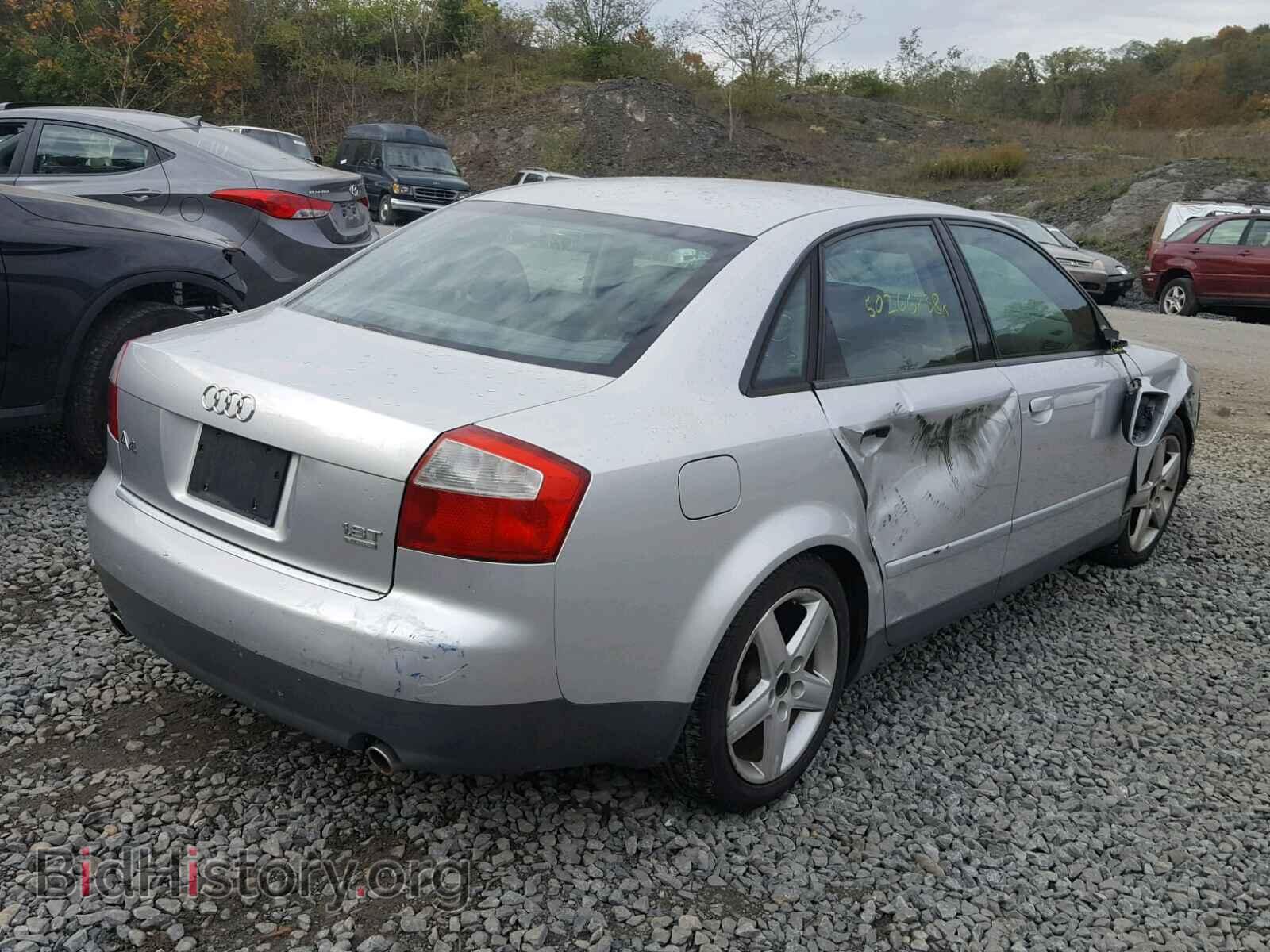 2002 AUDI A4 - VIN: WAULC68E82A153968 - Фото 4