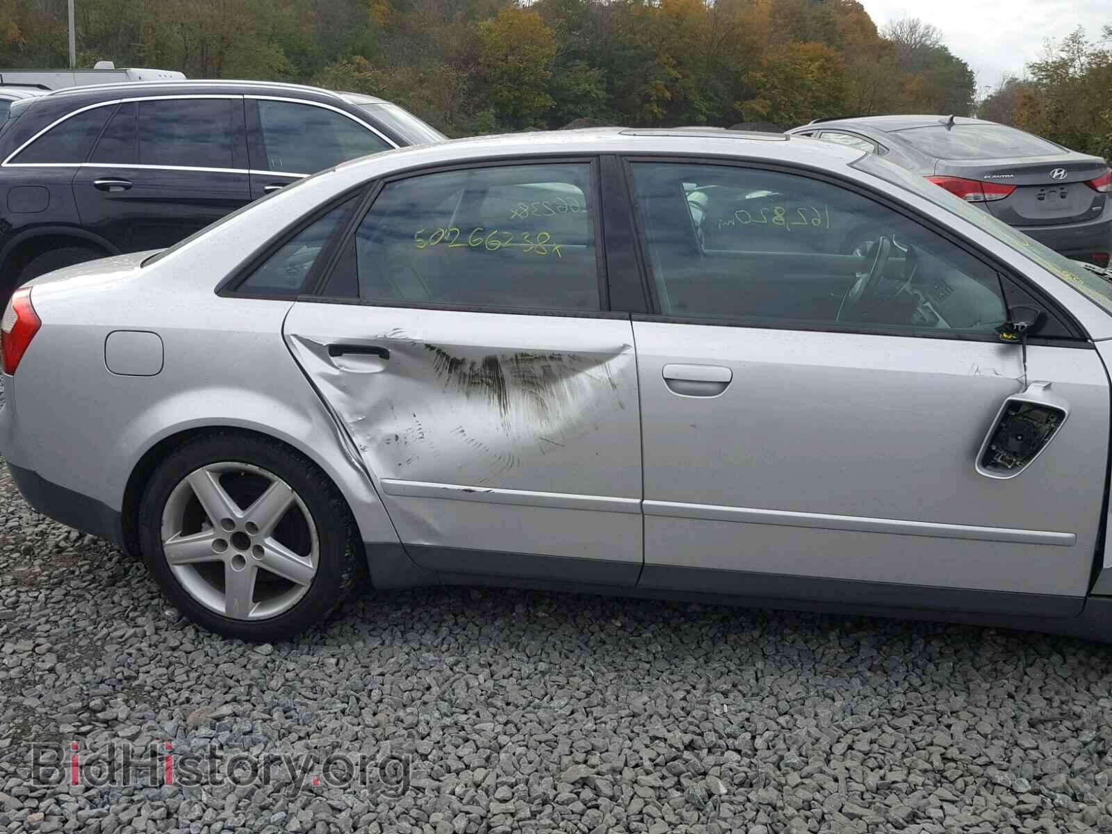 2002 AUDI A4 - VIN: WAULC68E82A153968 - Фото 9