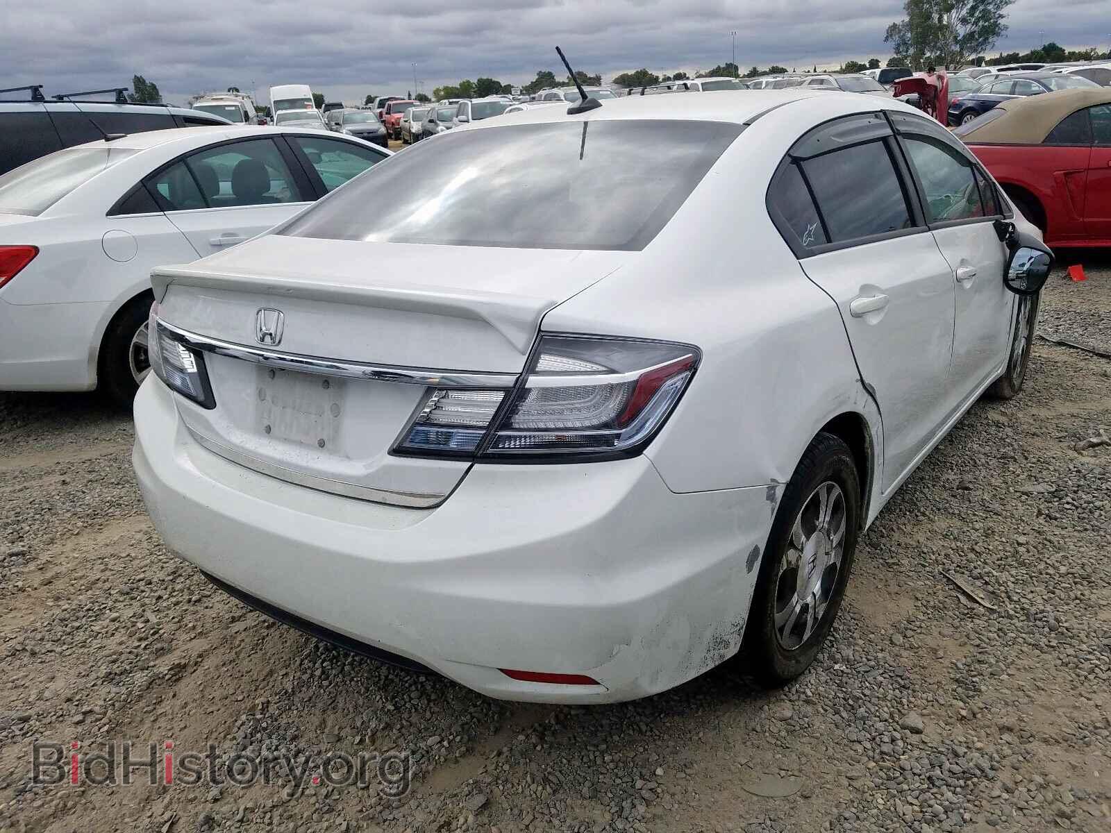 2013 HONDA CIVIC - VIN: 19XFB4F28DE201730 - Фото 4