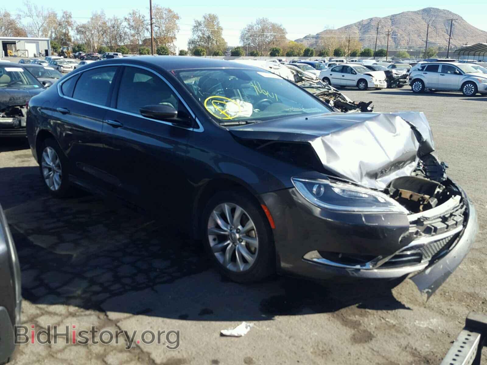 Фотография 1C3CCCCB9FN544449 - CHRYSLER 200 2015