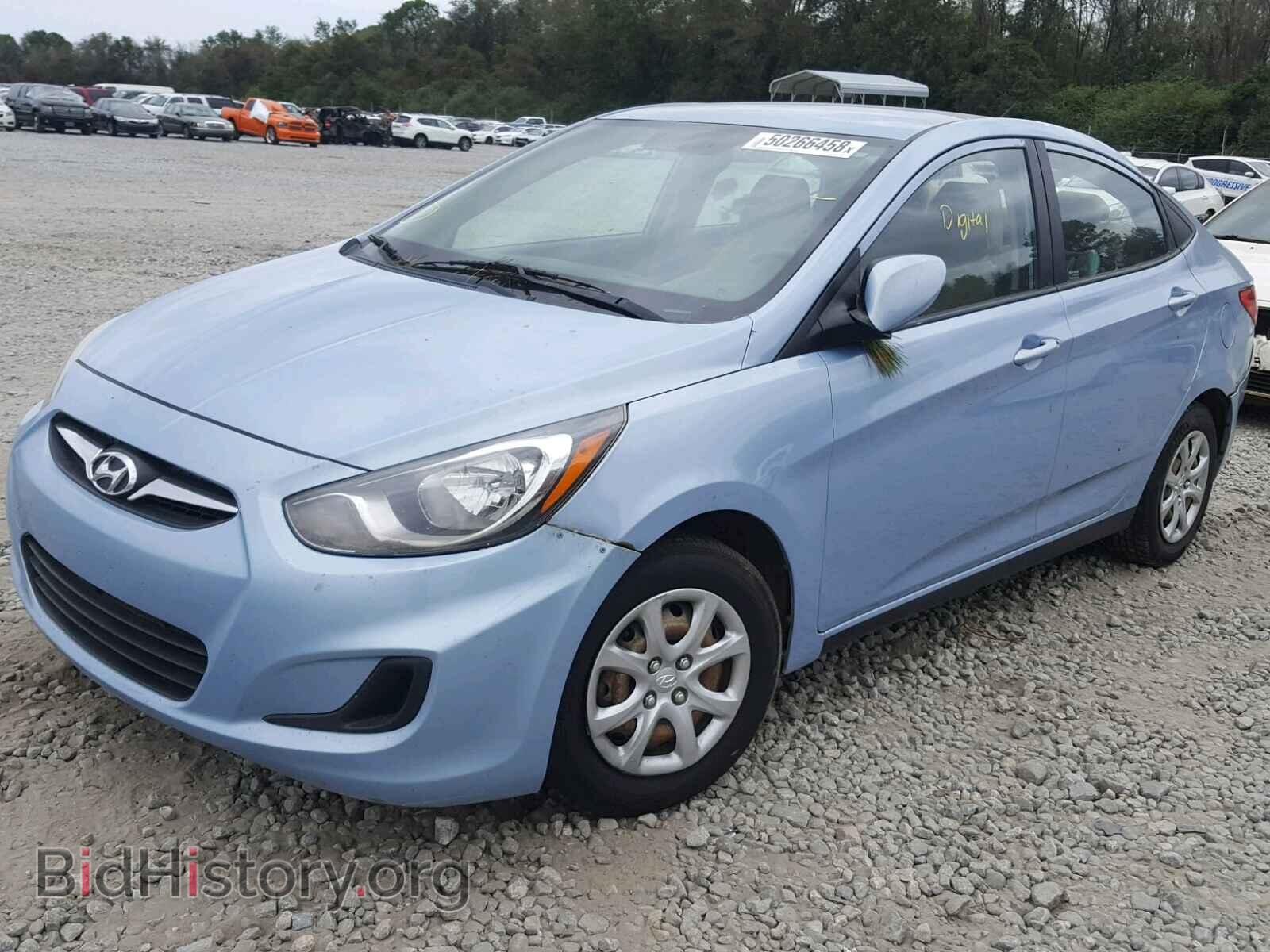 2013 HYUNDAI ACCENT - VIN: KMHCT4AE1DU443998 - Фото 2