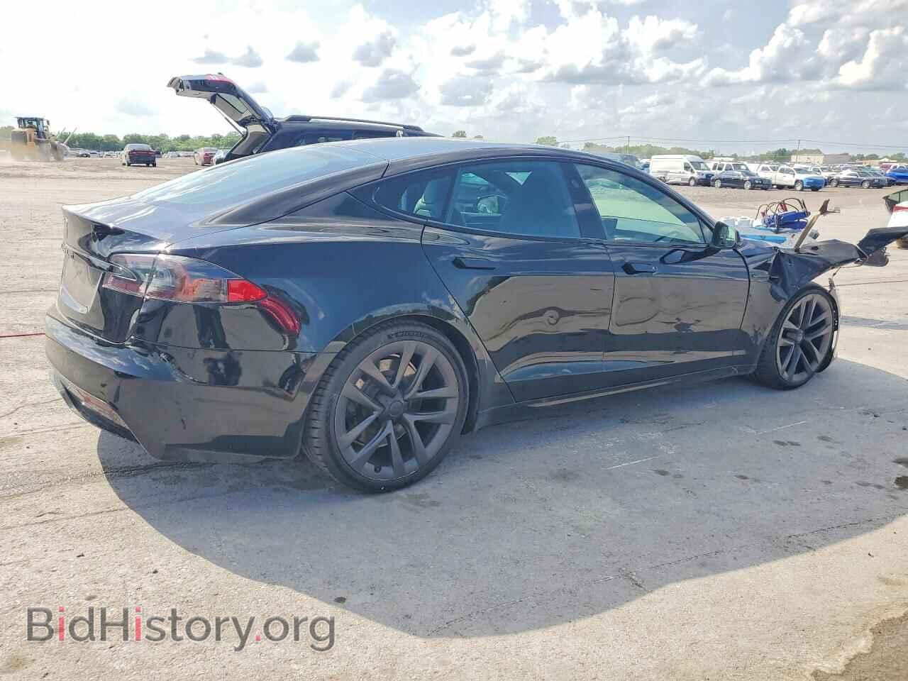 2021 TESLA MODEL S - VIN: 5YJSA1E58MF437848 - Фото 3