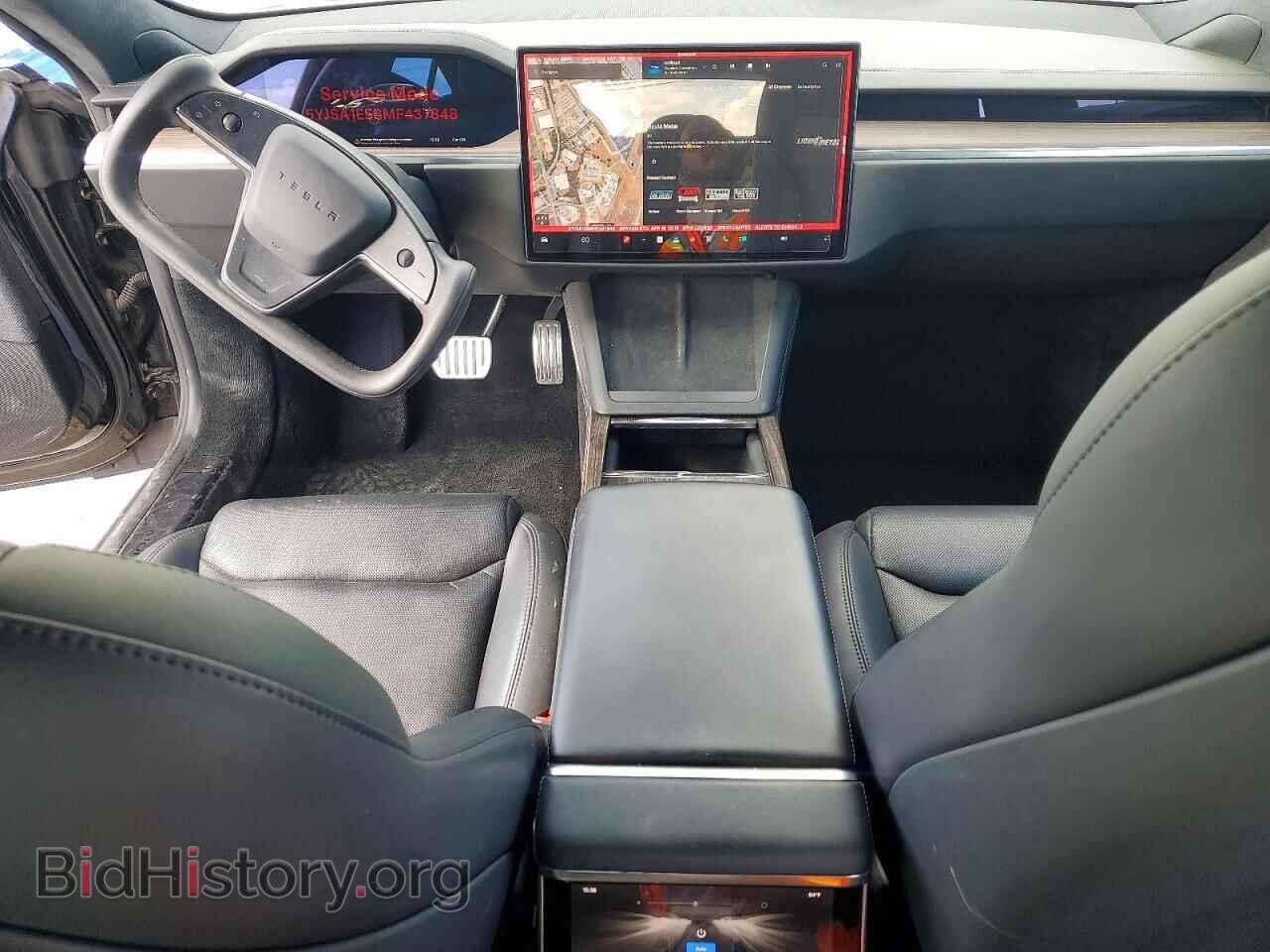 2021 TESLA MODEL S - VIN: 5YJSA1E58MF437848 - Фото 8