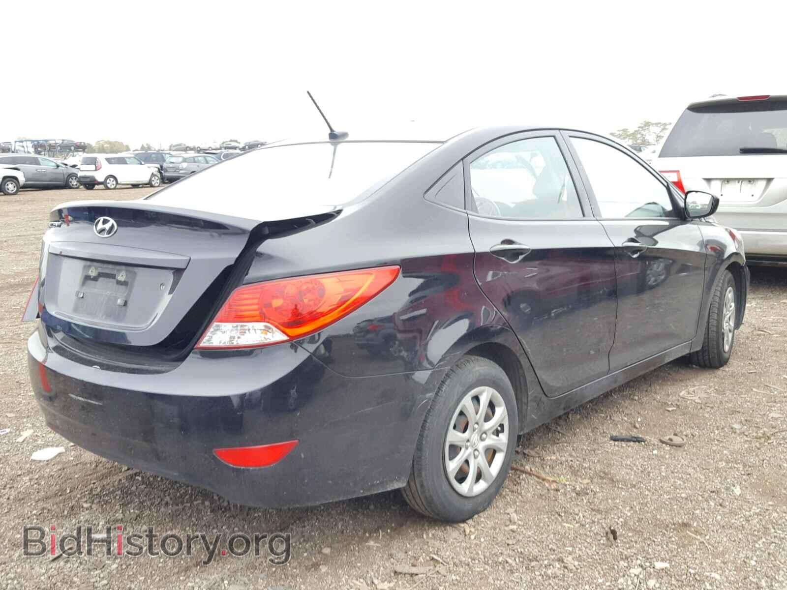 2014 HYUNDAI ACCENT - VIN: KMHCT4AE0EU751942 - Фото 4