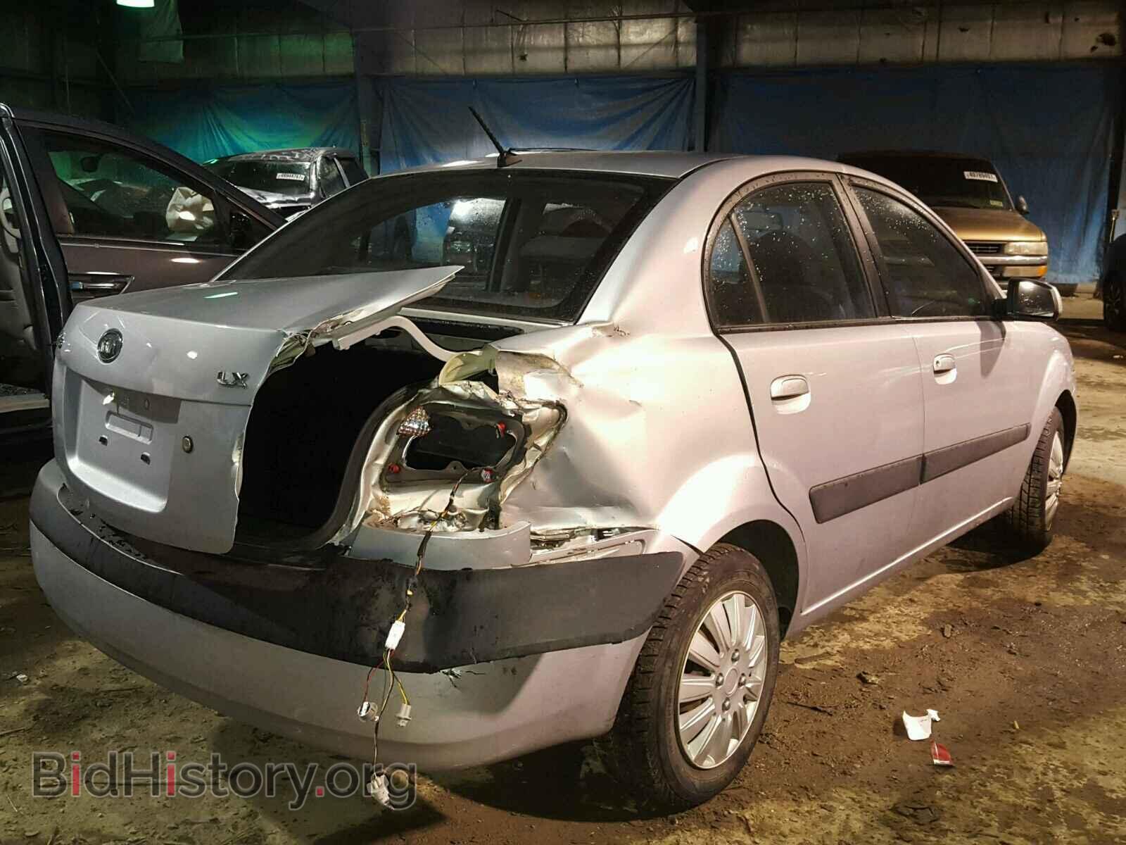 2008 KIA RIO BASE - VIN: KNADE123786356144 - Фото 4