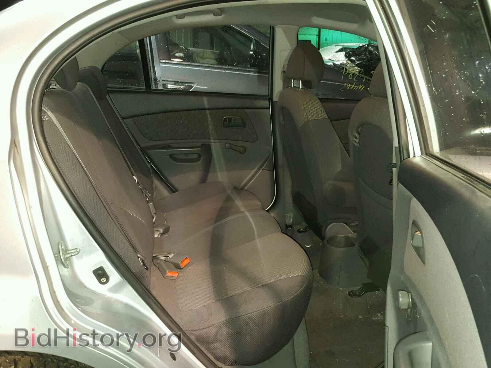 2008 KIA RIO BASE - VIN: KNADE123786356144 - Фото 6