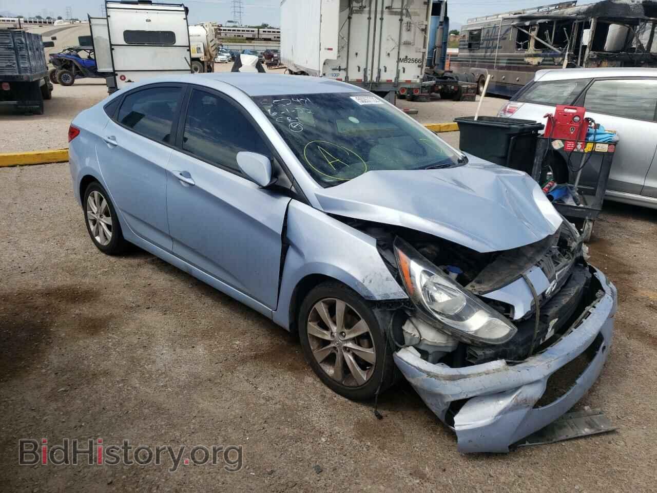 Фотография KMHCU4AE6CU077337 - HYUNDAI ACCENT 2012
