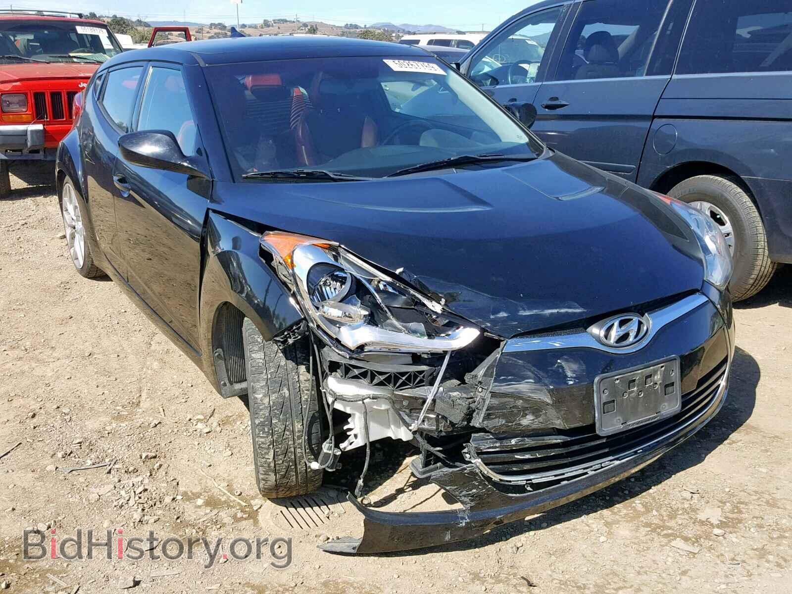 Photo KMHTC6AD8CU027707 - HYUNDAI VELOSTER 2012