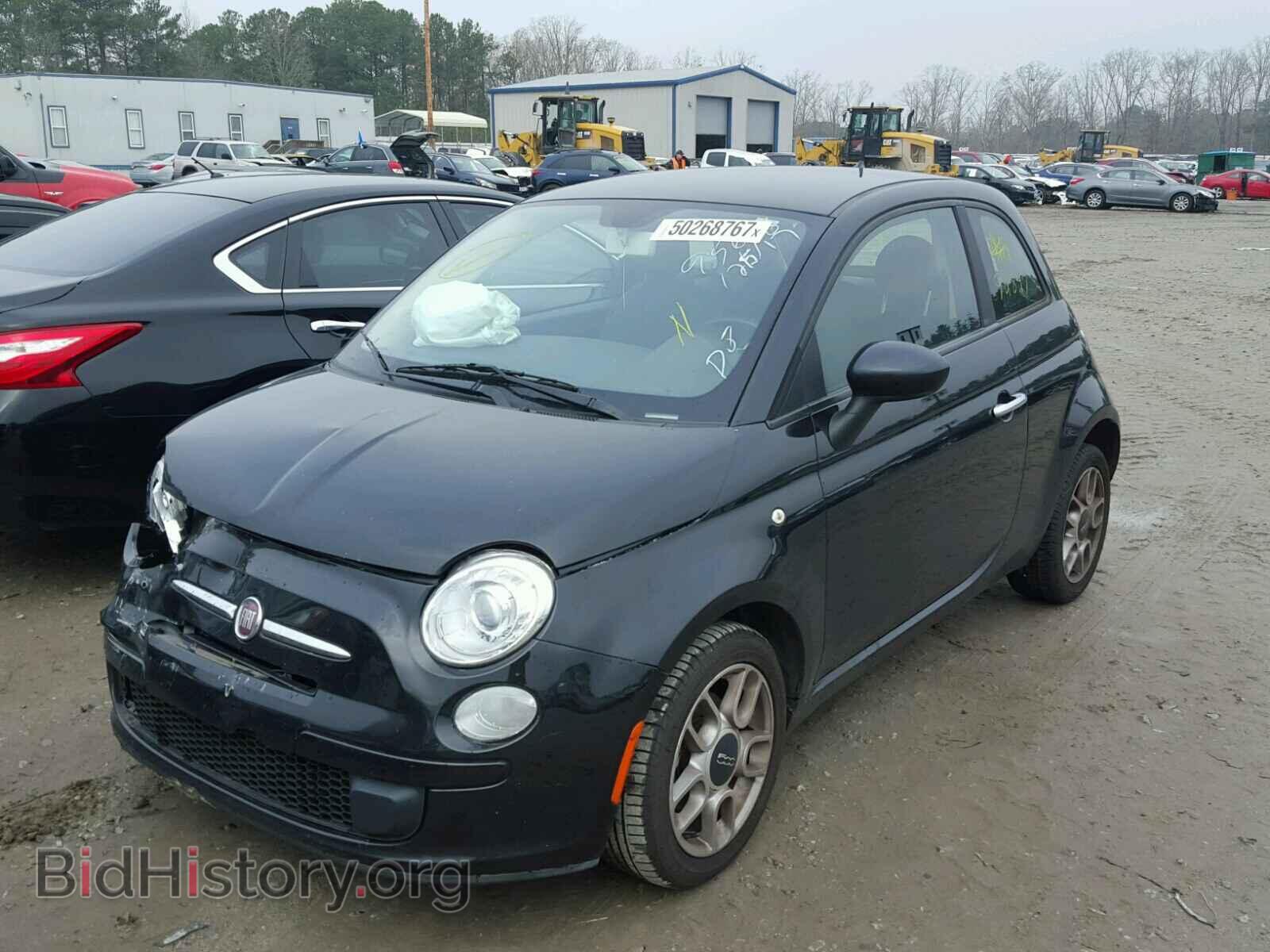 2012 FIAT 500 - VIN: 3C3CFFAR1CT270457 - Фото 2