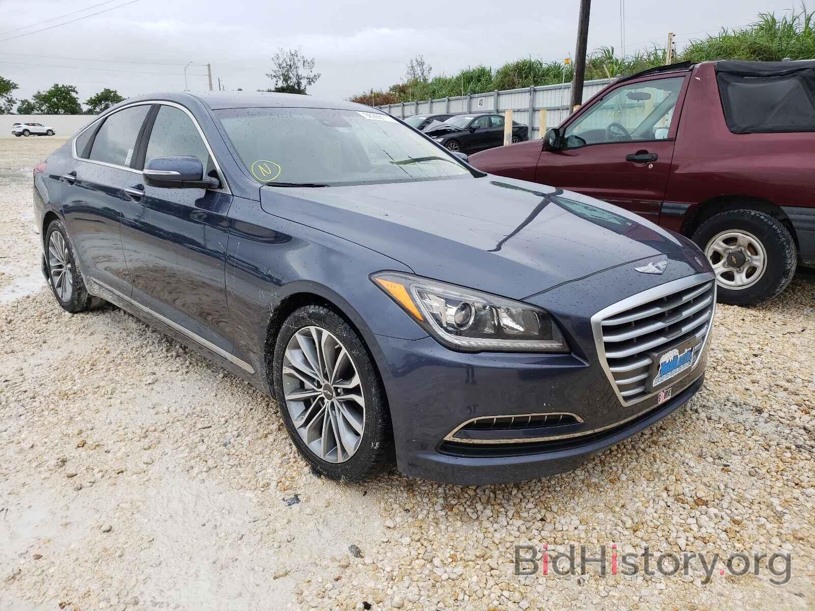 Photo KMHGN4JE6FU097395 - HYUNDAI GENESIS 2015