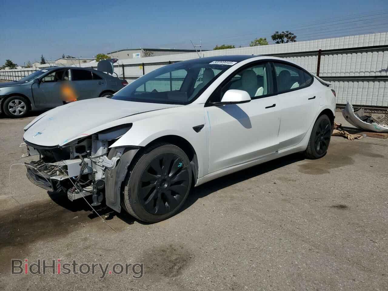 Photo 5YJ3E1EA8MF928913 - TESLA MODEL 3 2021