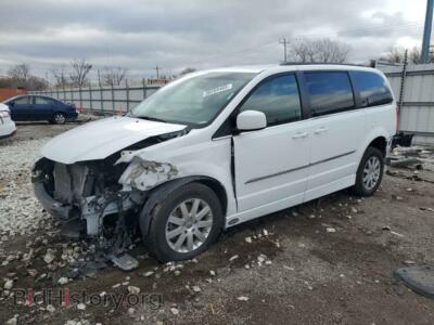 2014 Chrysler MINIVAN Touring, white — VIN 2C4RC1BG4ER395392, Copart