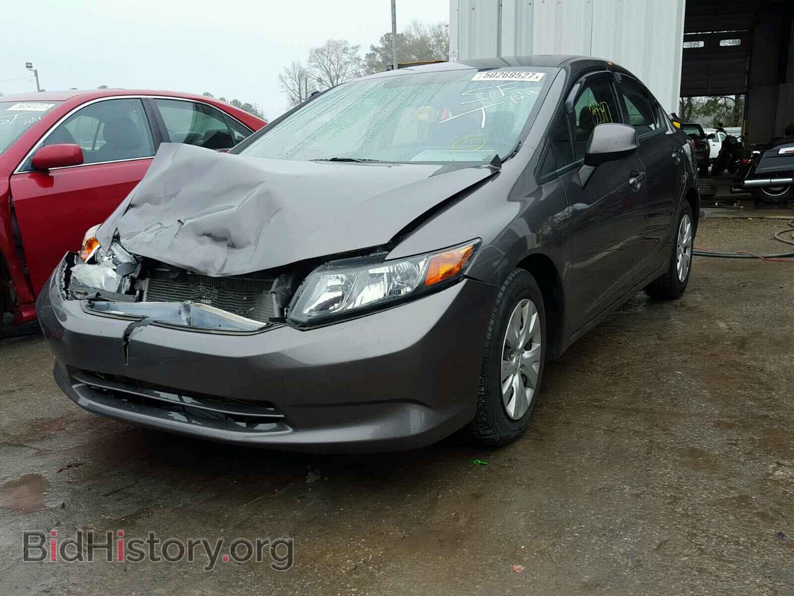 2012 HONDA CIVIC - VIN: 19XFB2F5XCE062472 - Фото 2