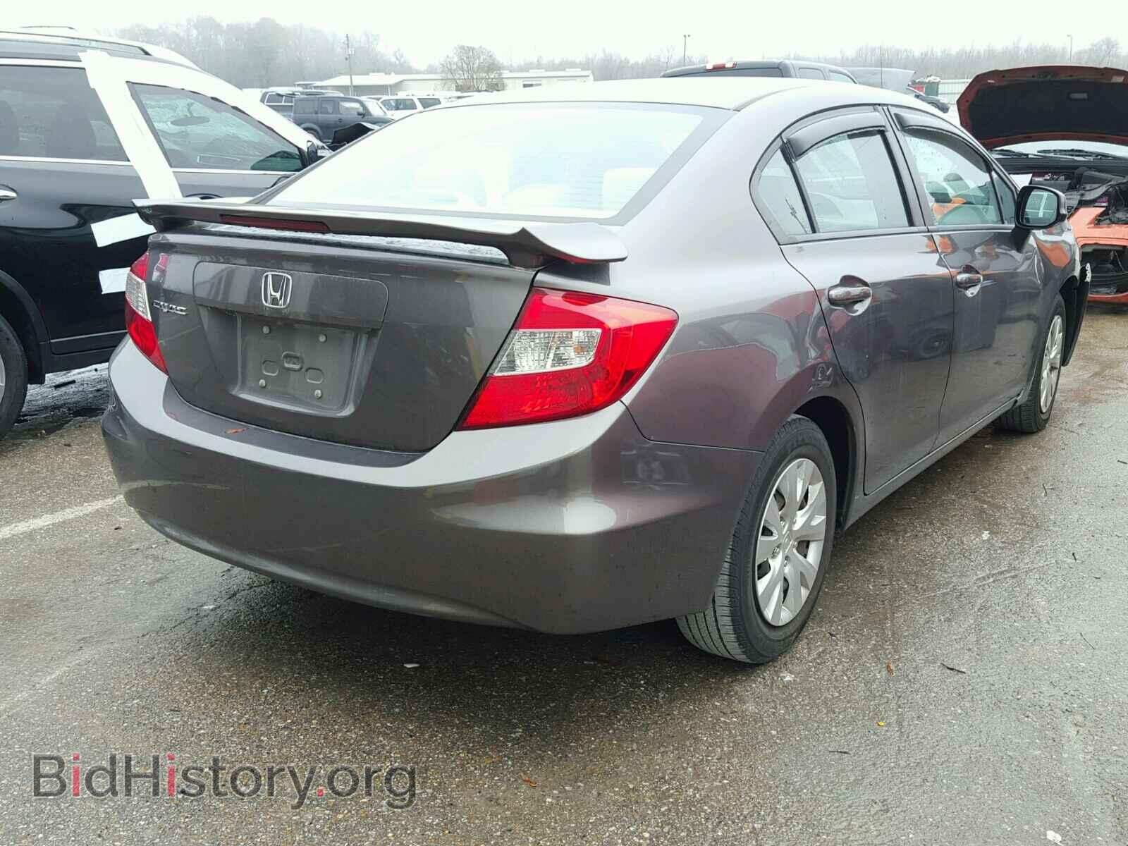 2012 HONDA CIVIC - VIN: 19XFB2F5XCE062472 - Фото 4