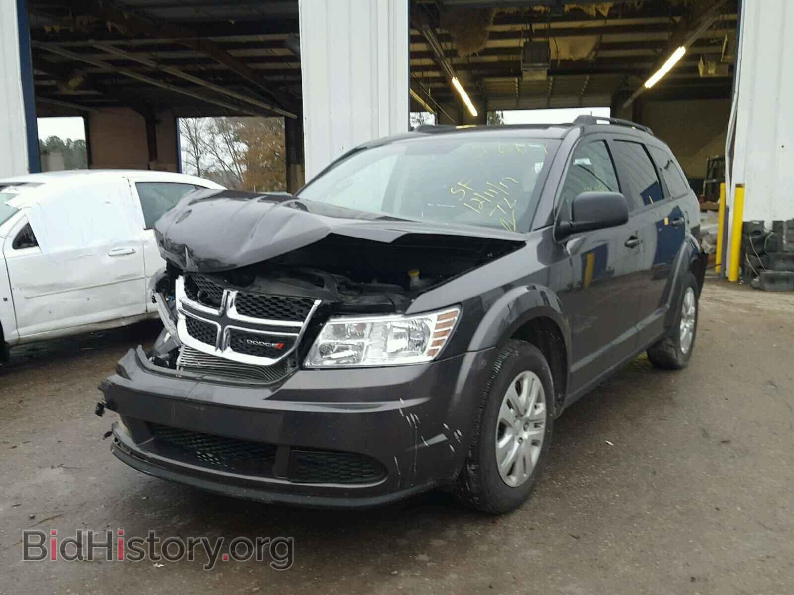 2017 DODGE JOURNEY - VIN: 3C4PDCAB5HT563922 - Фото 2