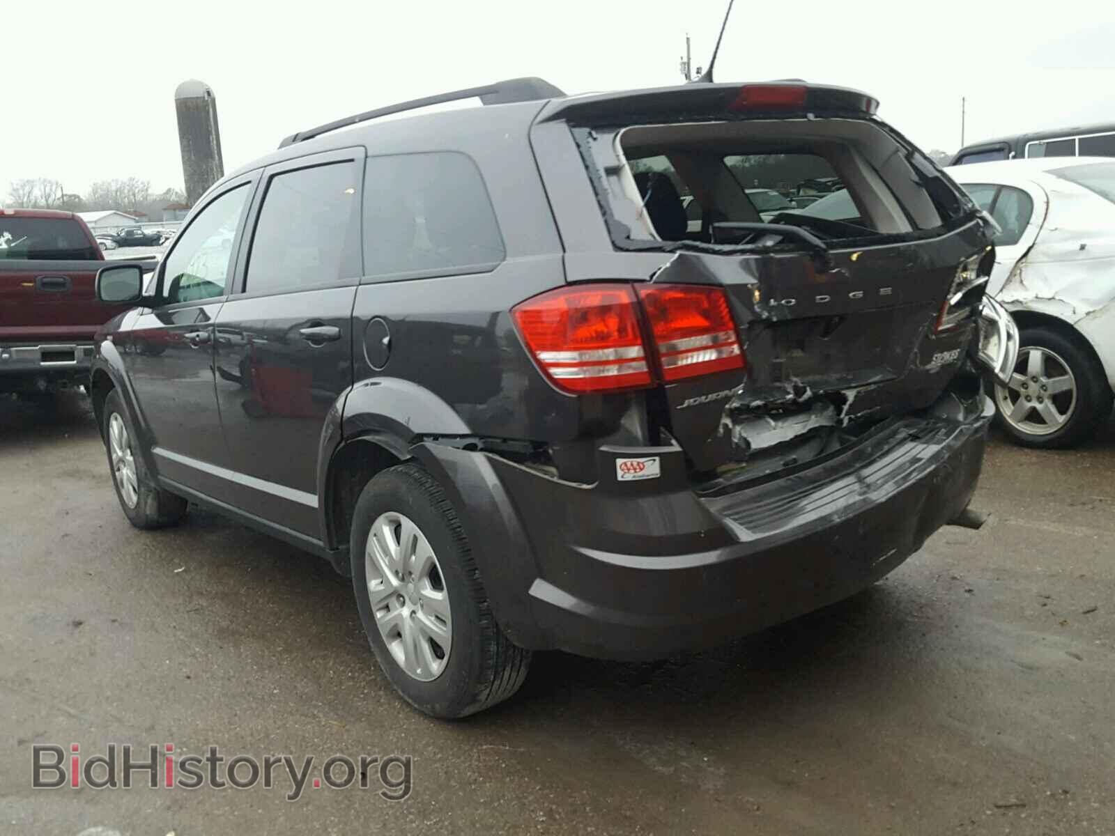 2017 DODGE JOURNEY - VIN: 3C4PDCAB5HT563922 - Фото 3