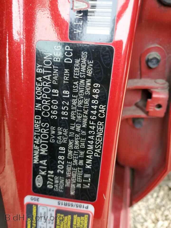 2015 KIA RIO - VIN: KNADM4A34F6448489 - Фото 12