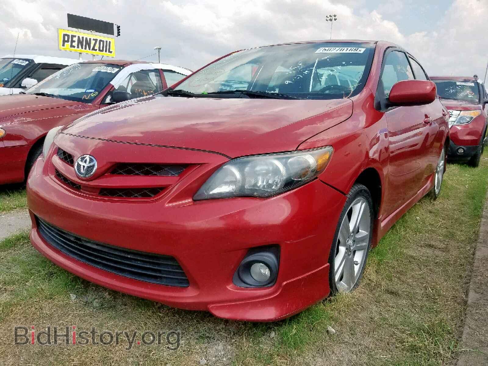 2013 TOYOTA COROLLA BA - VIN: 2T1BU4EE7DC022596 - Фото 2