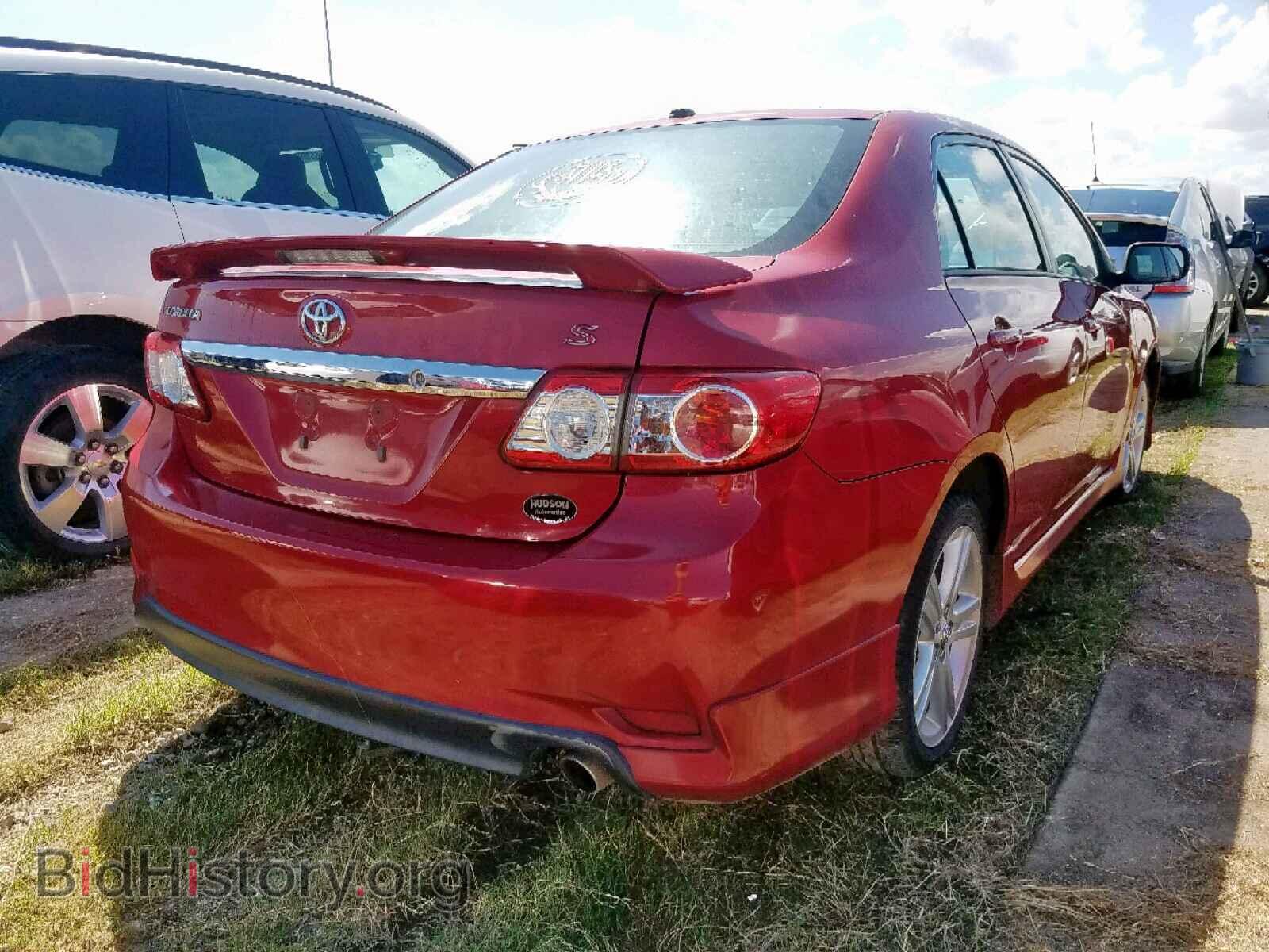 2013 TOYOTA COROLLA BA - VIN: 2T1BU4EE7DC022596 - Фото 4