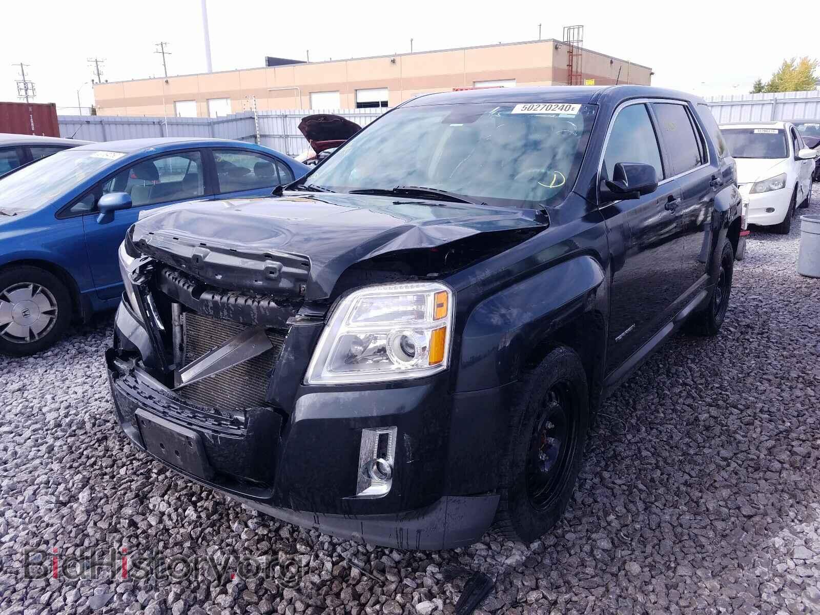 2014 GMC TERRAIN - VIN: 2GKFLVEK5E6156840 - Фото 2