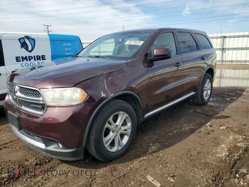 2012 Dodge DURANGO SXT (VIN 1C4RDHAG6CC146458) — фото 1 из 12, Copart, повреждение: передняя часть