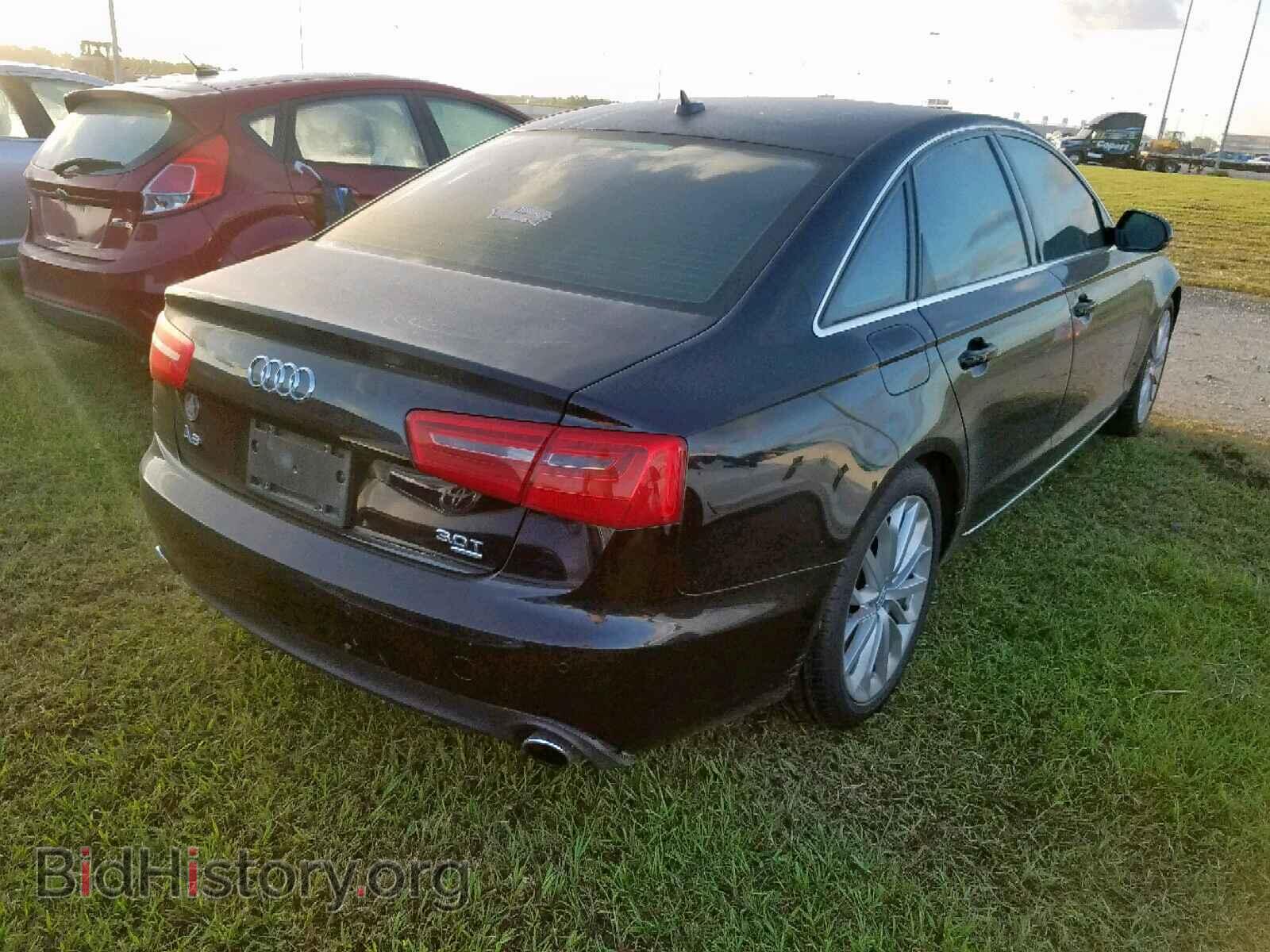 2012 AUDI A6 - VIN: WAUGGAFC9CN109367 - Фото 4