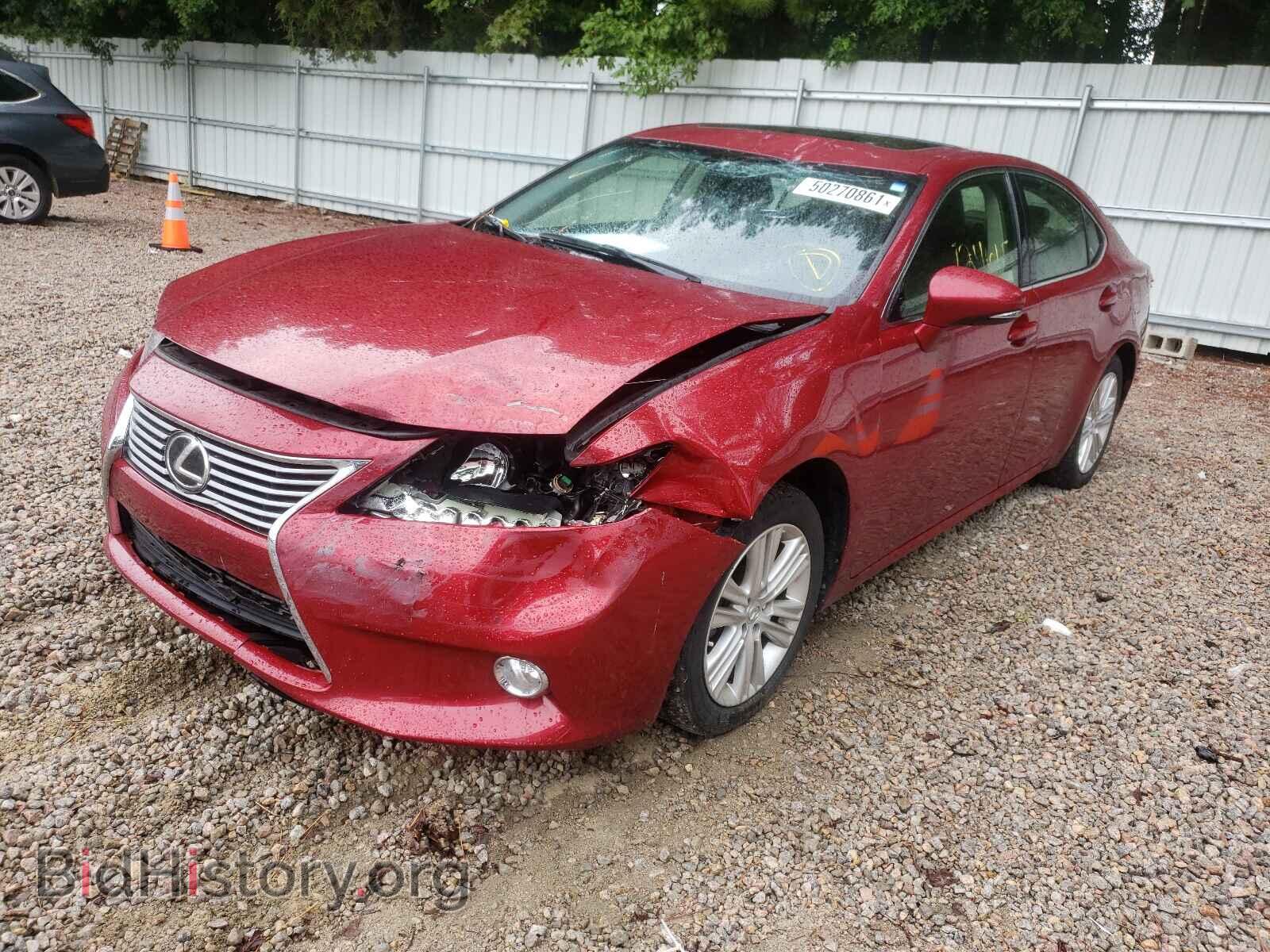 2015 LEXUS ES350 - VIN: JTHBK1GG3F2153043 - Фото 2