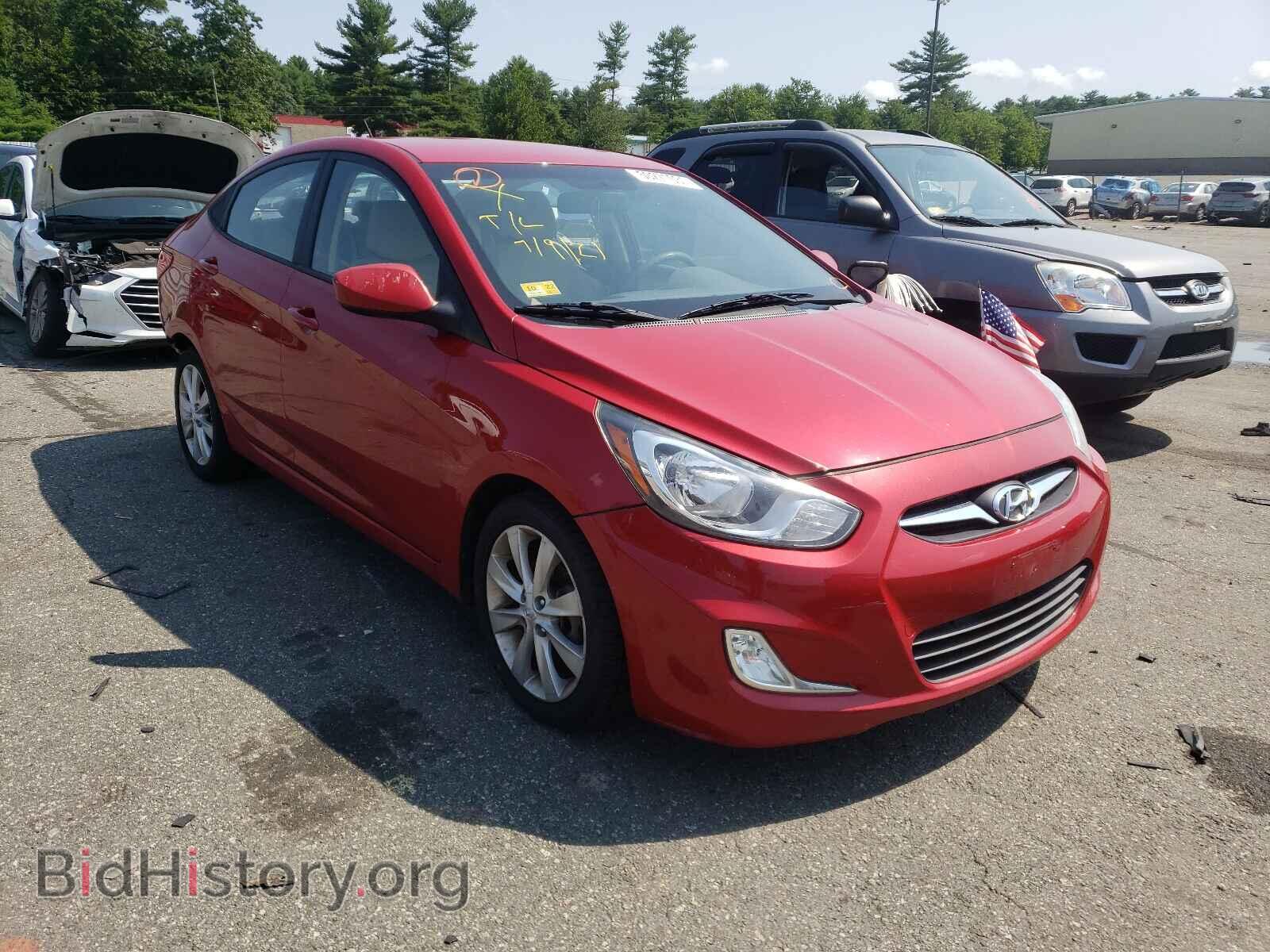 Фотография KMHCU4AEXCU039741 - HYUNDAI ACCENT 2012