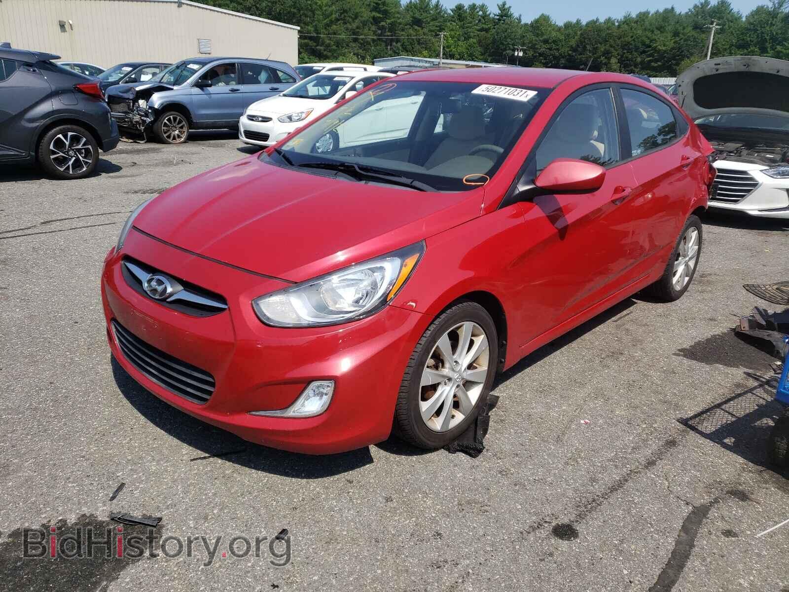 2012 HYUNDAI ACCENT - VIN: KMHCU4AEXCU039741 - Фото 2
