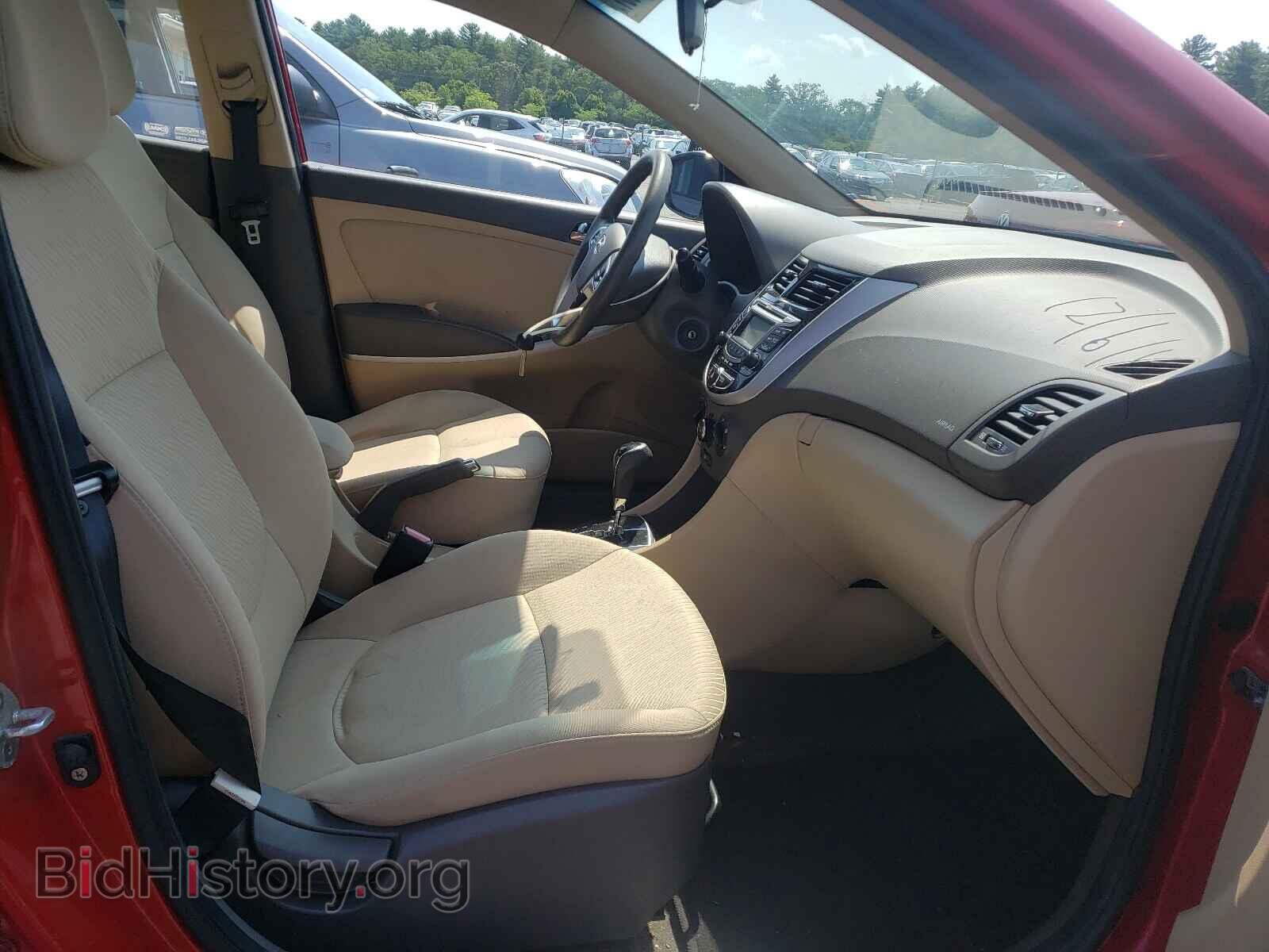 2012 HYUNDAI ACCENT - VIN: KMHCU4AEXCU039741 - Фото 5