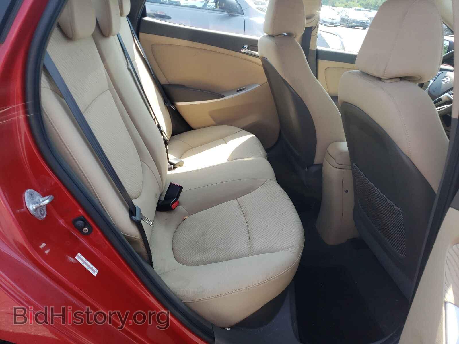 2012 HYUNDAI ACCENT - VIN: KMHCU4AEXCU039741 - Фото 6