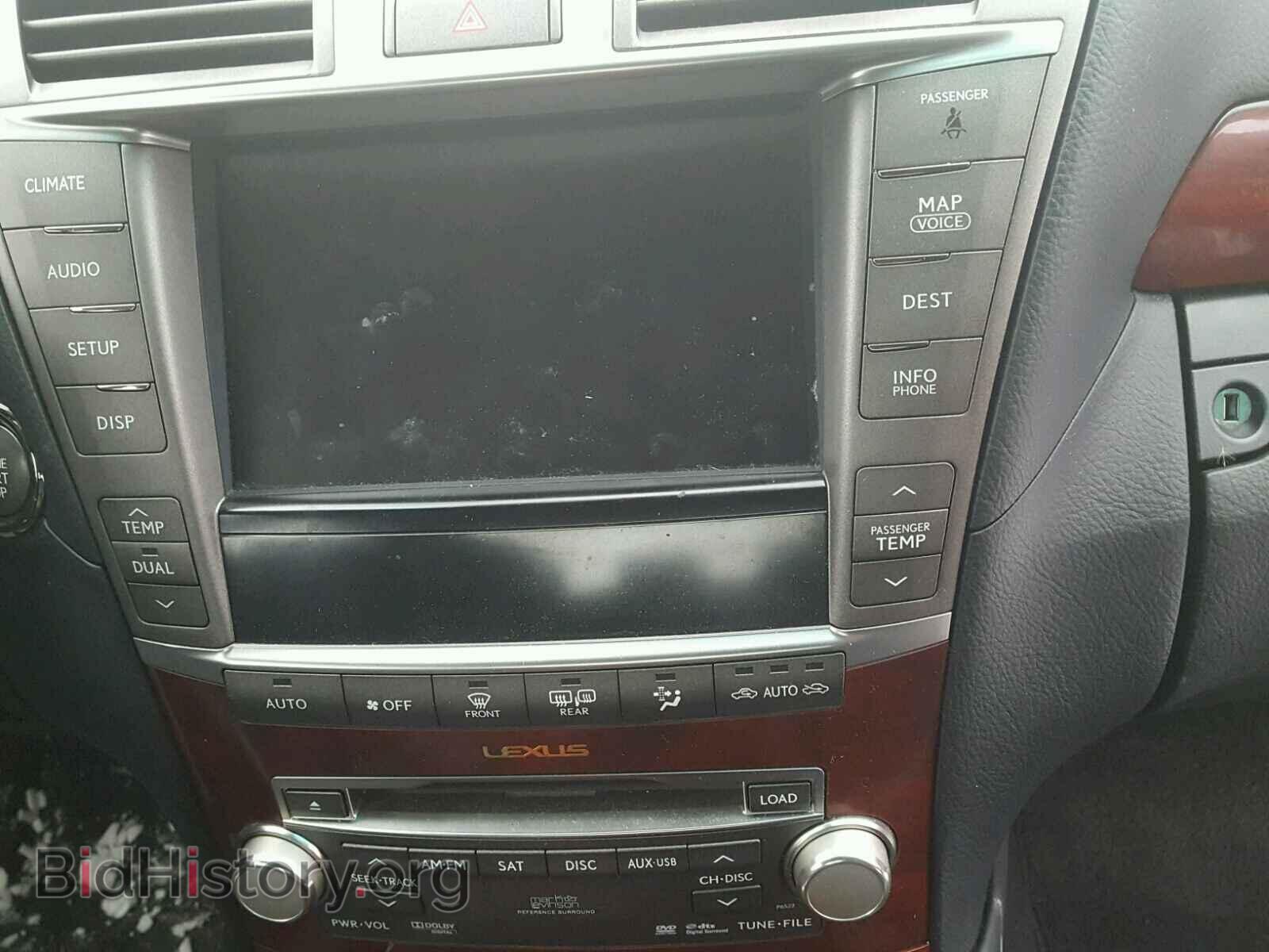 2010 LEXUS LS460 - VIN: JTHCL5EF8A5004637 - Фото 9