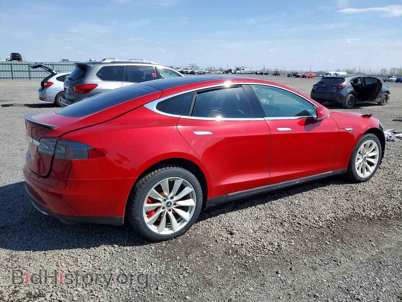 2014 TESLA MODEL S - VIN: 5YJSA1H12EFP36519 - Фото 3