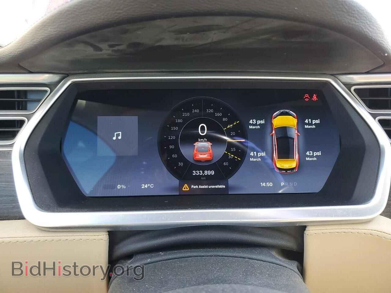 2014 TESLA MODEL S - VIN: 5YJSA1H12EFP36519 - Фото 9