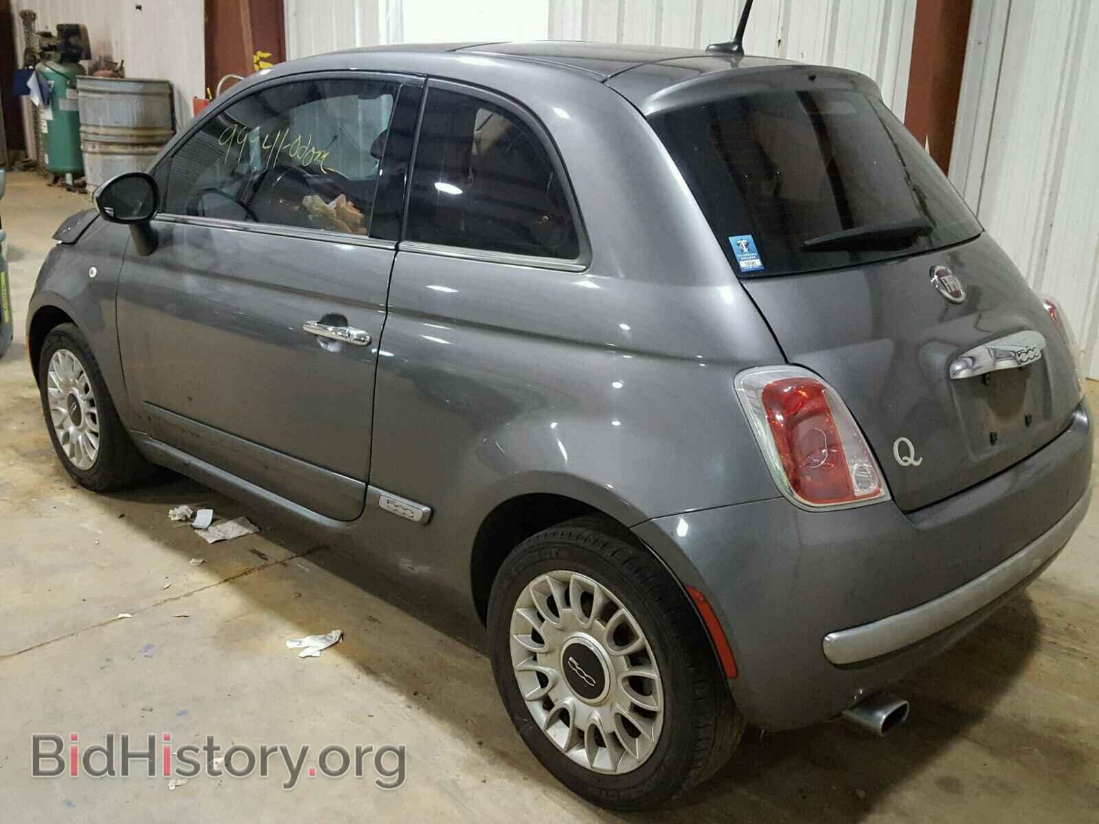 2012 FIAT 500 - VIN: 3C3CFFCR2CT117616 - Фото 3