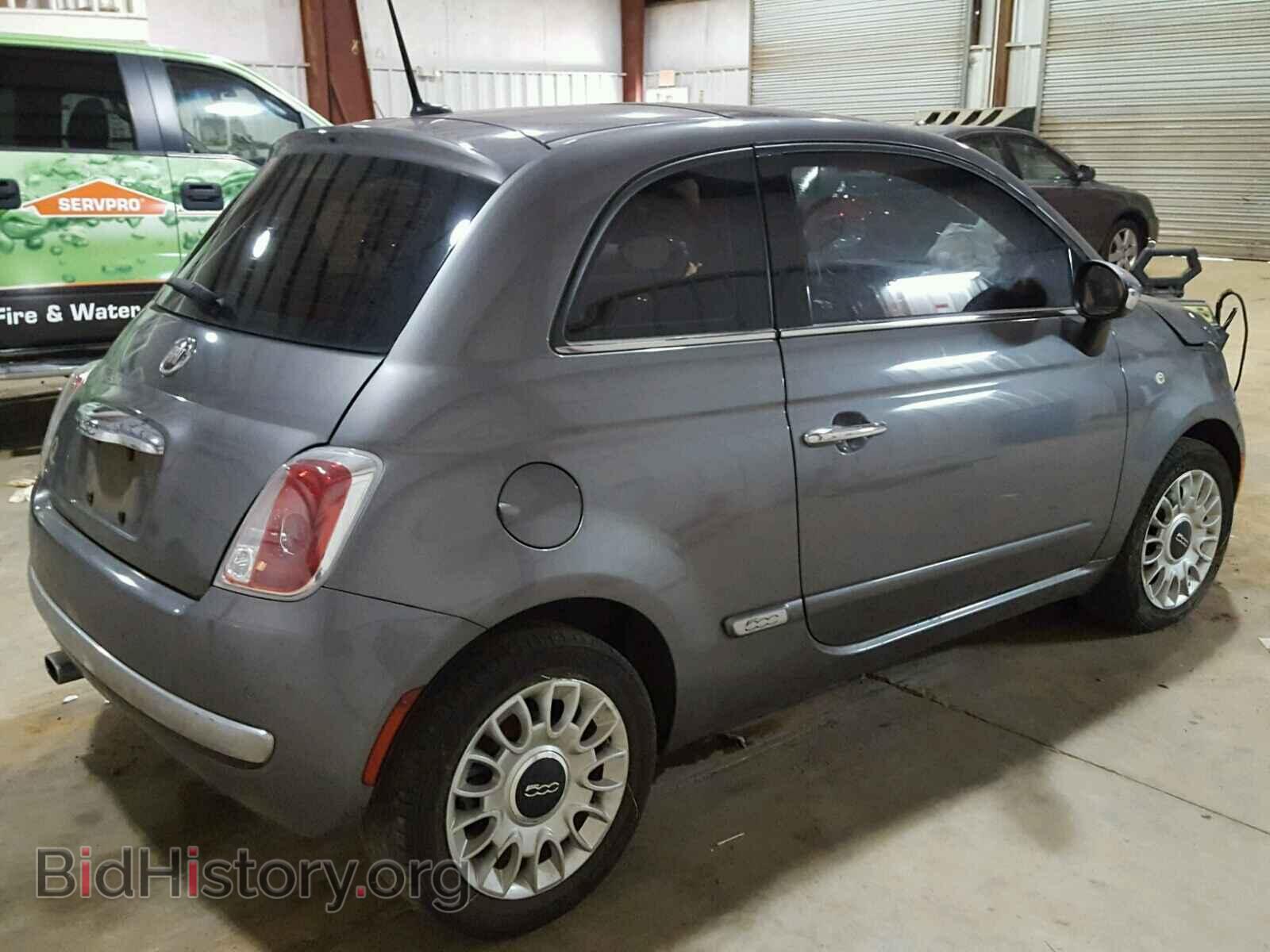 2012 FIAT 500 - VIN: 3C3CFFCR2CT117616 - Фото 4